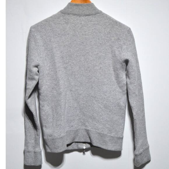 Club Monaco Men's Merino Wool Blend Gray XS Full Zip Sweater - Picture 2 of 8